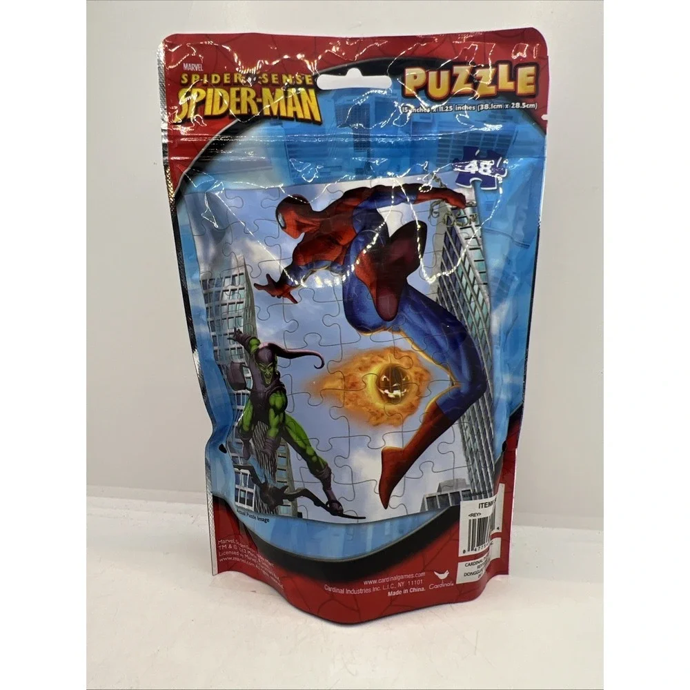 Puzzle On The Go: The Amazing Spider-Man 2,‎ 48 Pieces, Resealable Bag.